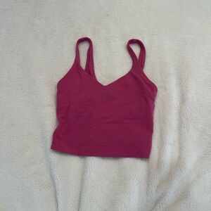 pink lululemon align tank